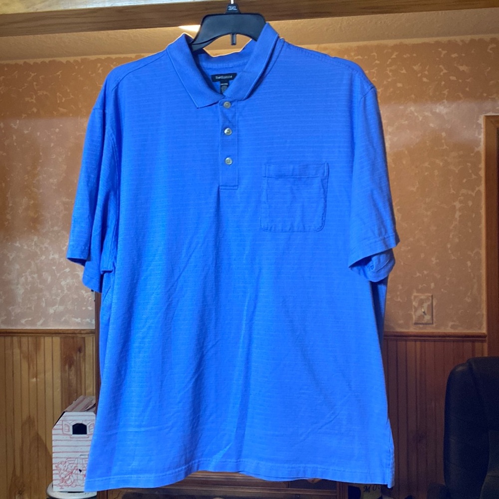 Mens Big & Tall Short Sleeve Dress Shirt